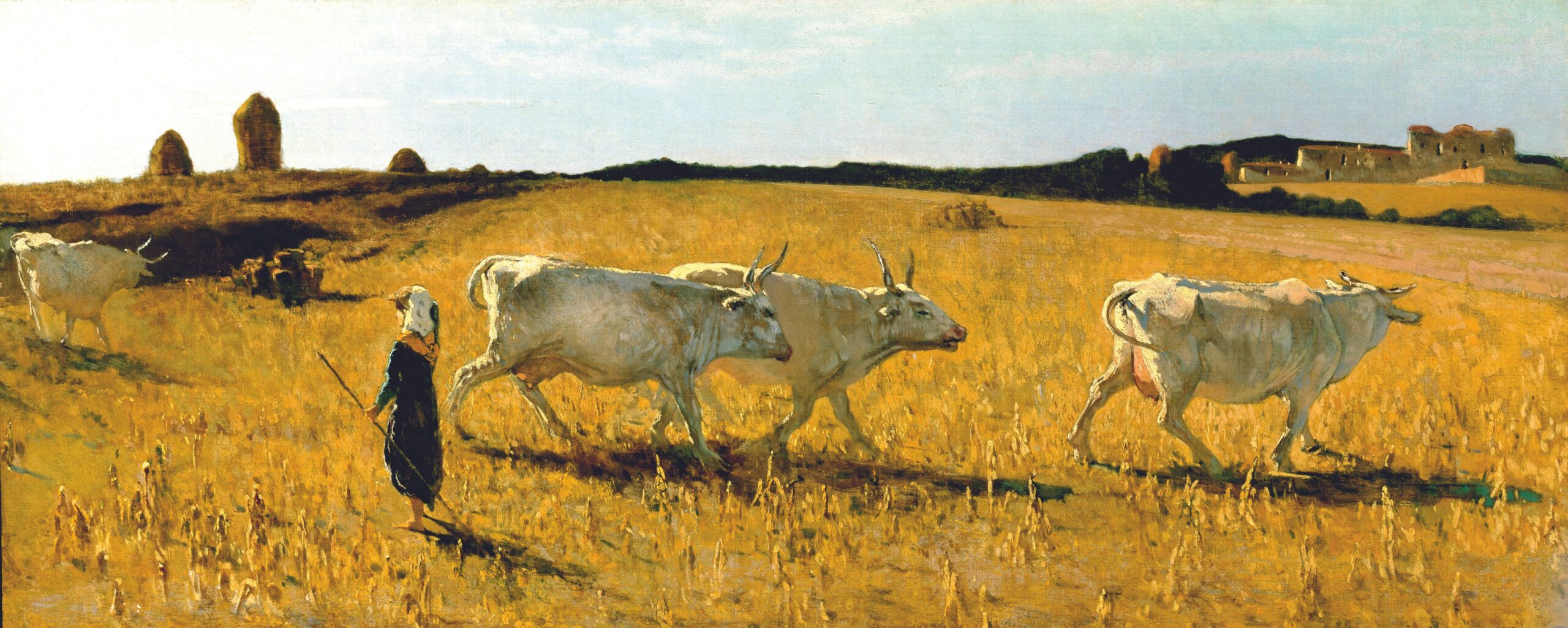 Telemaco Signorini - Pascoli a Castiglioncello